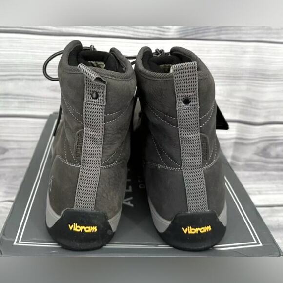 ALPINE DESIGN X KAMIK EZRA WATERPROOF LEATHER BOOTS Men's Size 8.5 GREY NEW - Picture 2 of 8